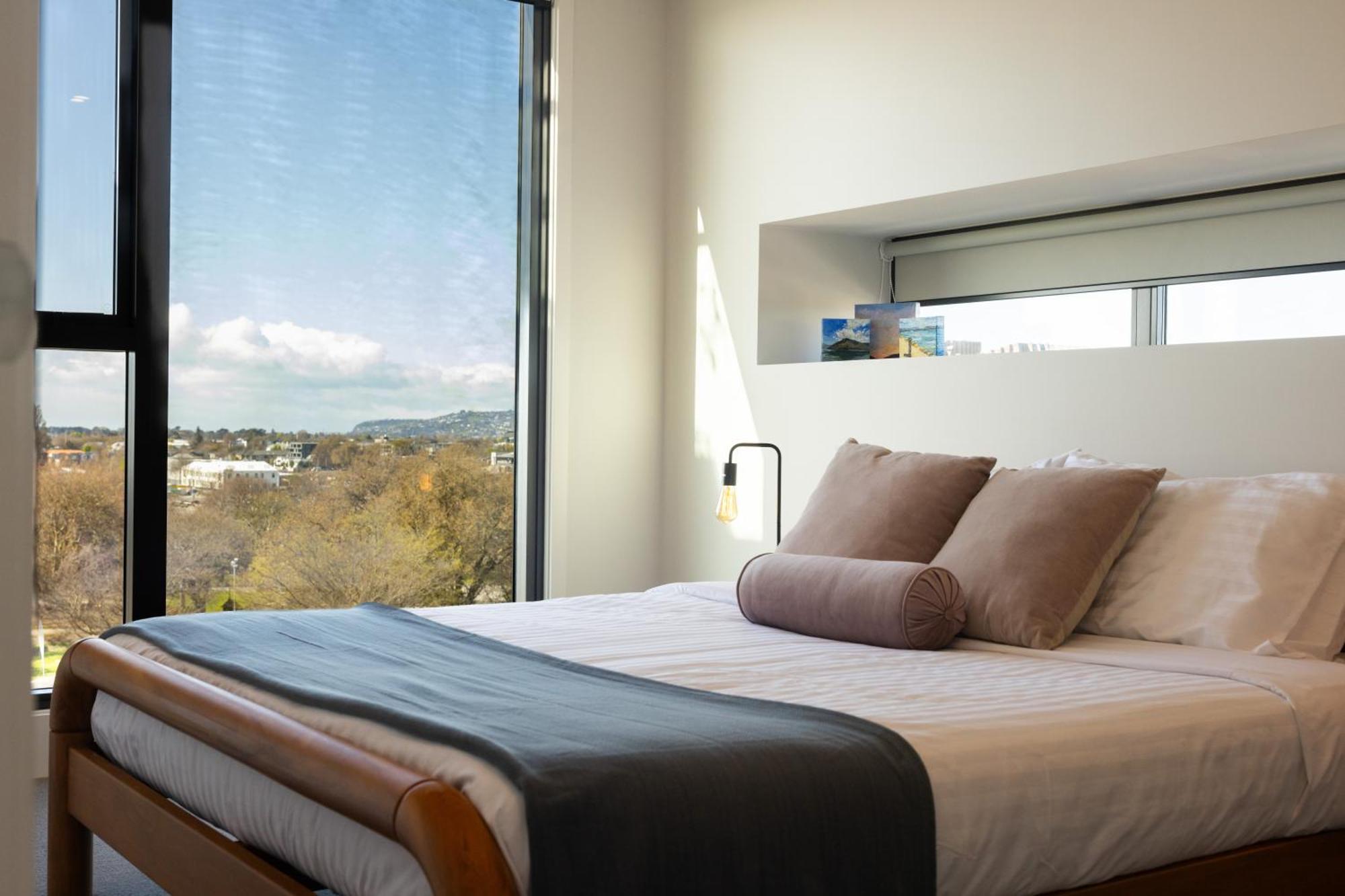 Luxury 2 Bedroom Cbd Apartment With Free Parking Christchurch Extérieur photo