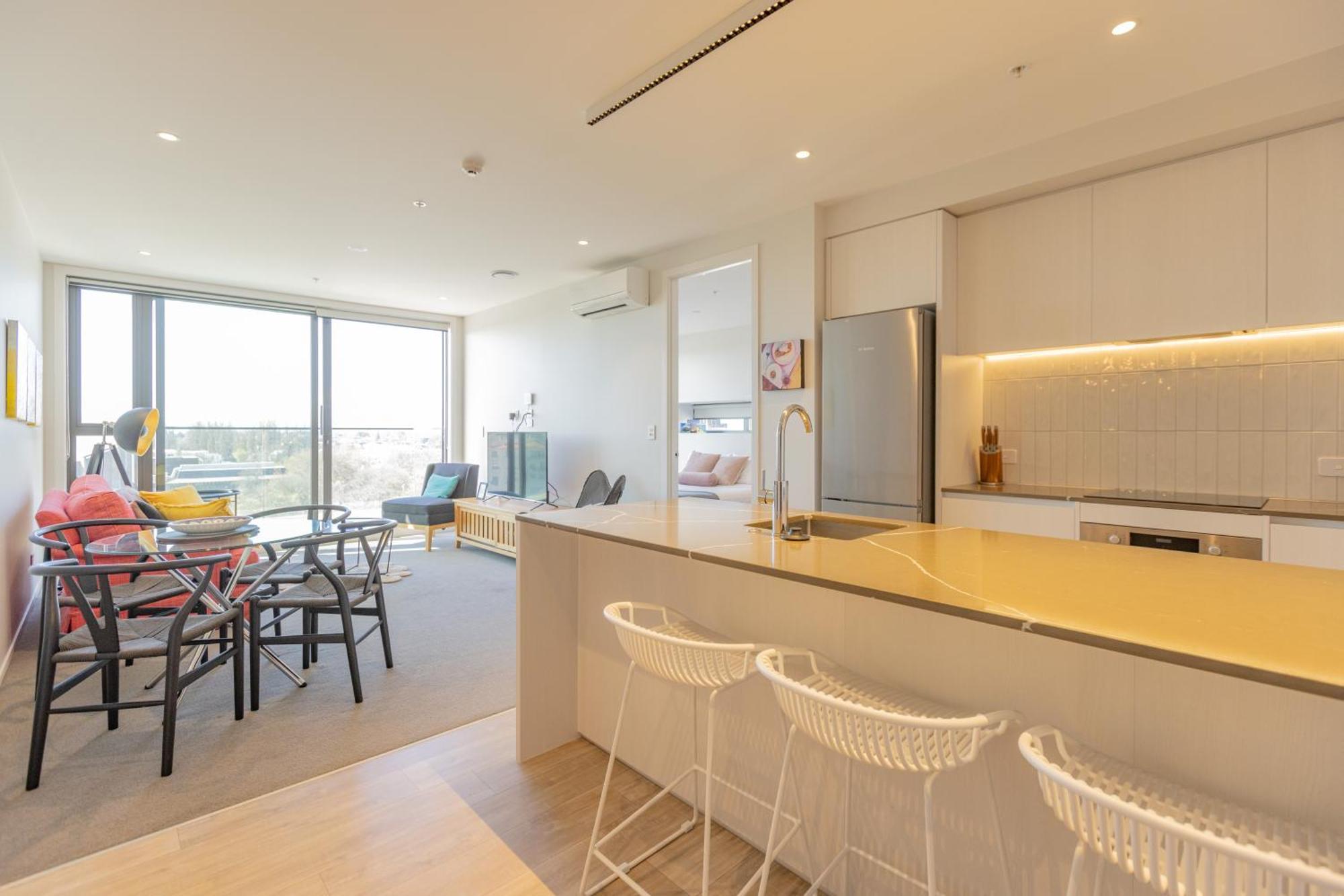 Luxury 2 Bedroom Cbd Apartment With Free Parking Christchurch Extérieur photo