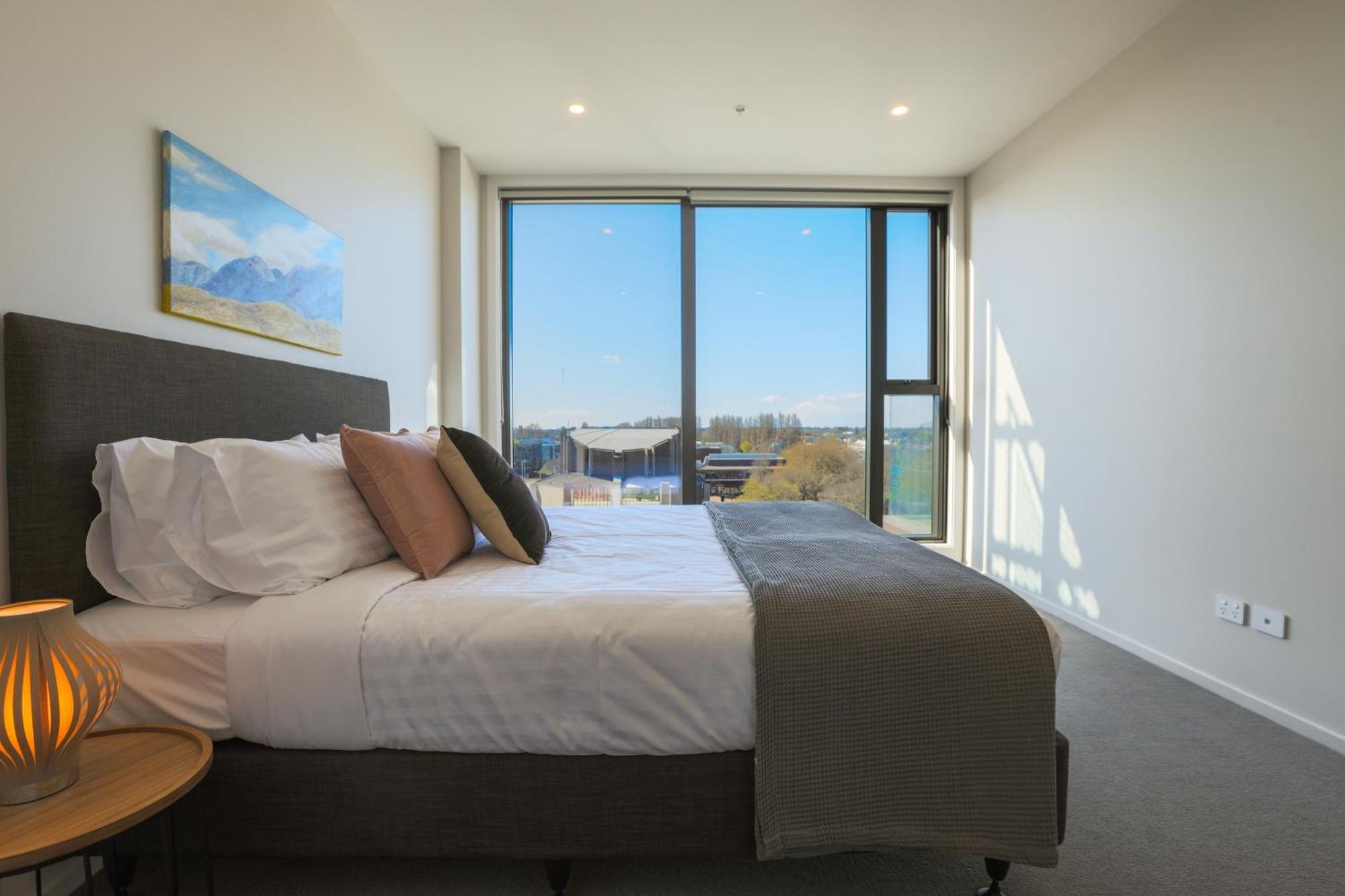 Luxury 2 Bedroom Cbd Apartment With Free Parking Christchurch Extérieur photo